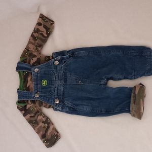 John Deere 2 Piece Outfit 3 Months